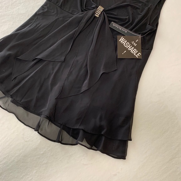 NWT R&M Richards Rhinestone Pinch Sleeveless 2 PC - Picture 10 of 12